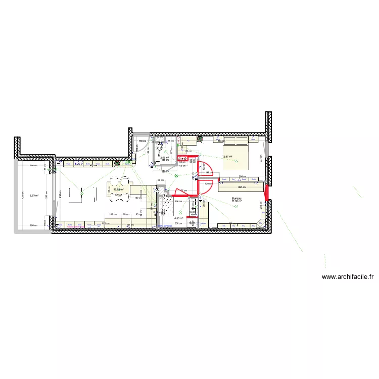 Villa Zenith v2. Plan de 10 et 73 m² Villa Zenith v2. Plan de 10 et 73 m²