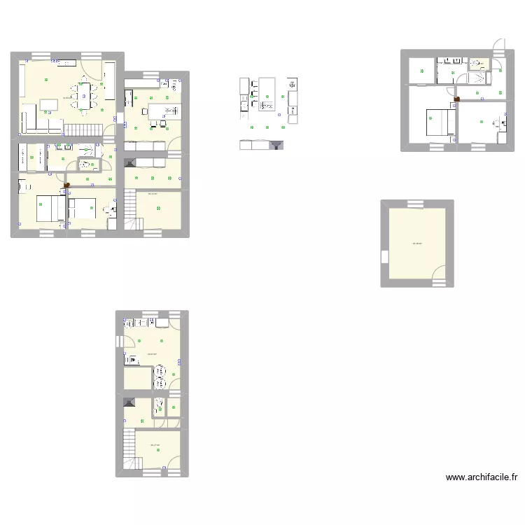 Etage 1. Plan de Etage 1. Plan de