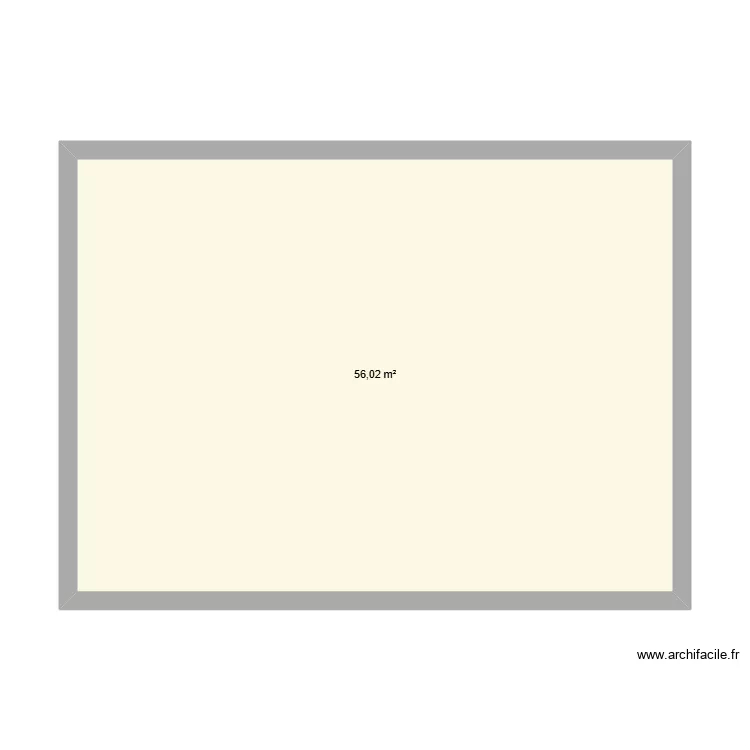 RANCE ETAGE. Plan de 1  et 56 m²