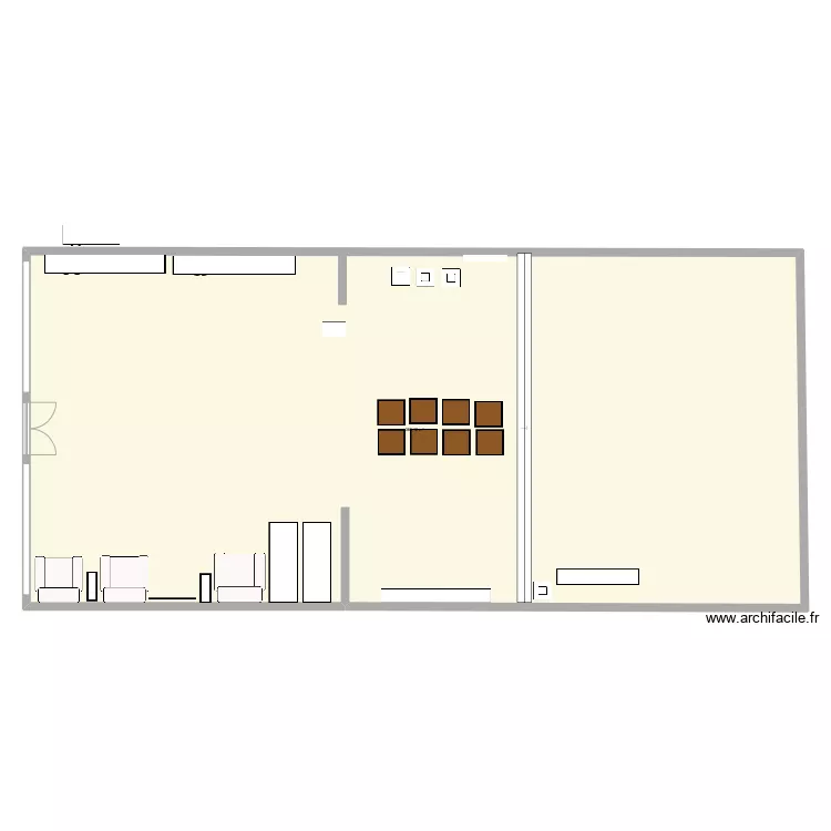 BOUTIQUE BORDEAUX. Plan de 