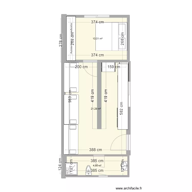 Mon Studio. Plan de Mon Studio. Plan de