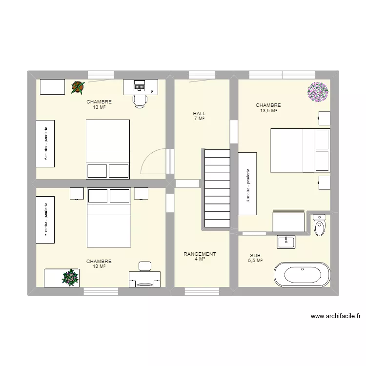 ETAGE LONZEE. Plan de ETAGE LONZEE. Plan de