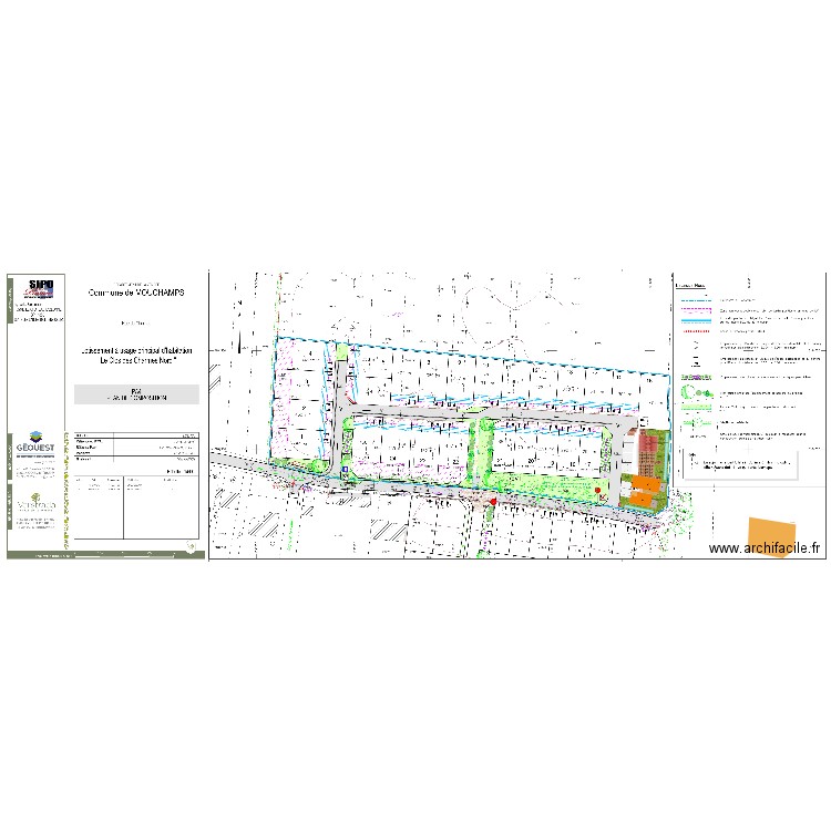 Mouchamps - le clos des charmes. Plan de 0 pièce et 0 m2
