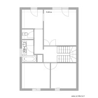 Plan R+1 maison