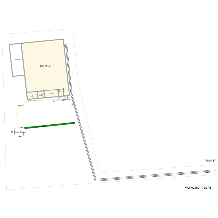 plan masseprojet. Plan de 0 pièce et 0 m2