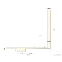 VONDRA terrasse beton