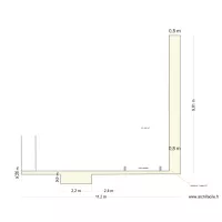 VONDRA terrasse beton