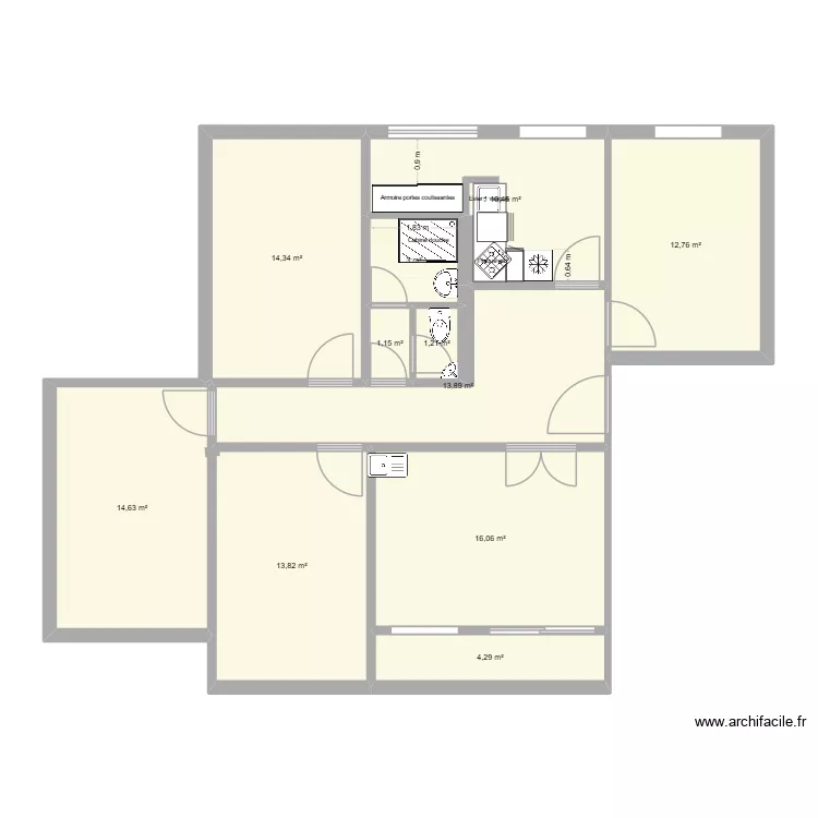 mascara. Plan de 11 et 106 m² mascara. Plan de 11 et 106 m²