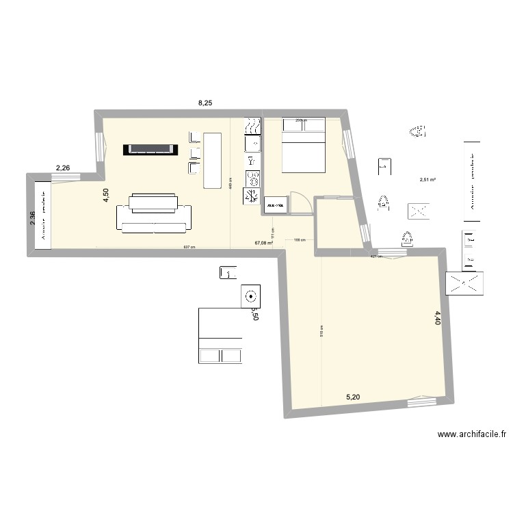 claudio coello 43 2 piso 1. Plan de 0 pièce et 0 m2