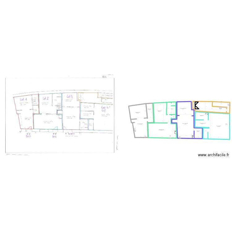 S1-34450-001 VIAS RDC décaler . Plan de 7 pièces et 753 m2