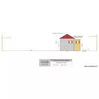 FACADE EST projet&eacute; limite propri&eacute;t&eacute;