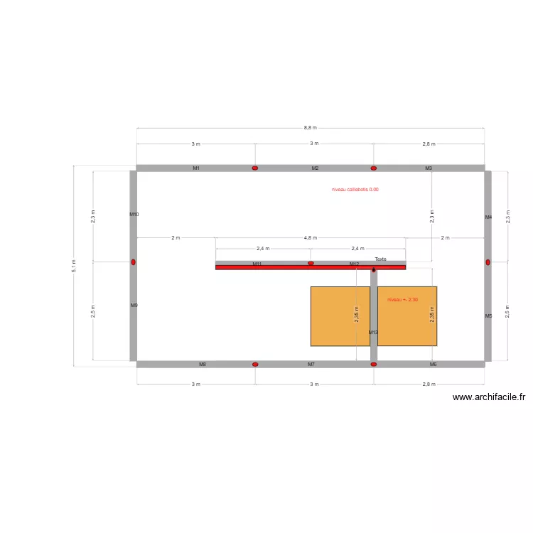 fosse chantaduc 2. Plan de 
