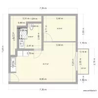 Plan Appart Villeneuve-sur-Marne Aménagé
