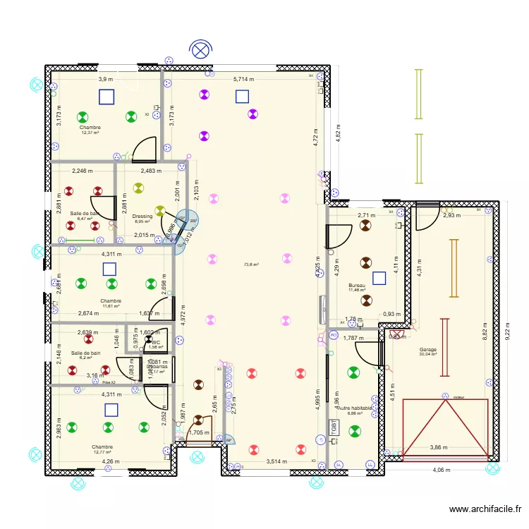 Maison spot 02.09.26. Plan de 12 Pièces et 183 m²