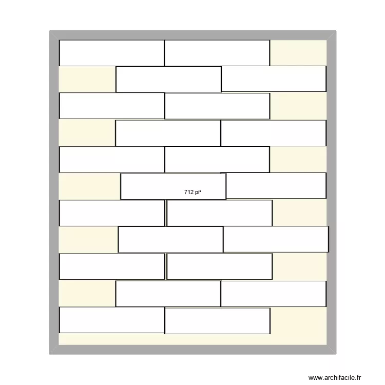 garage. Plan de garage. Plan de