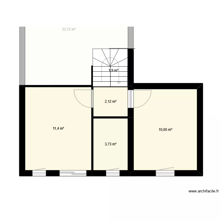 DELUIS RESTANQUE. Plan de 11  et 92 m²