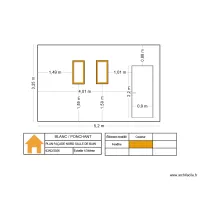 PLAN FACADE SDB NORD