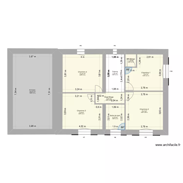 ROBERT. Plan de 17 et 209 m² ROBERT. Plan de 17 et 209 m²
