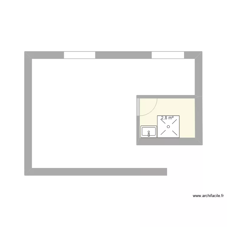STUDIO BELLEFONTAINE. Plan de 