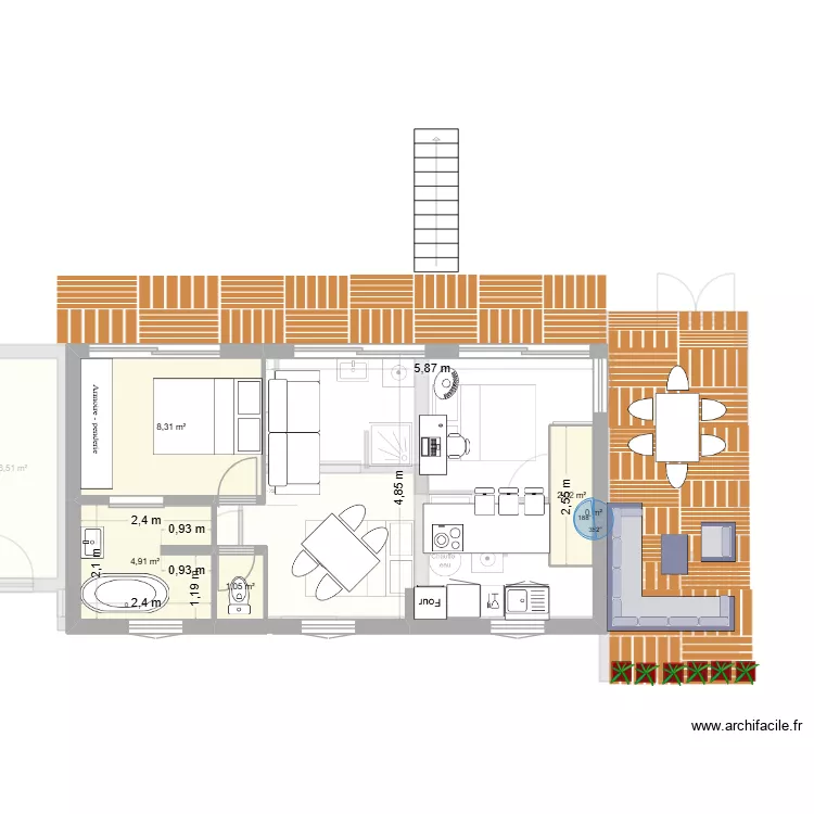 EYGLIERS -CBG SANS EXTENSION. Plan de 