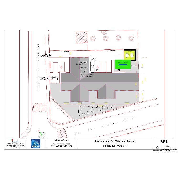 LADAPT CAJM 76. Plan de 0 pièce et 0 m2