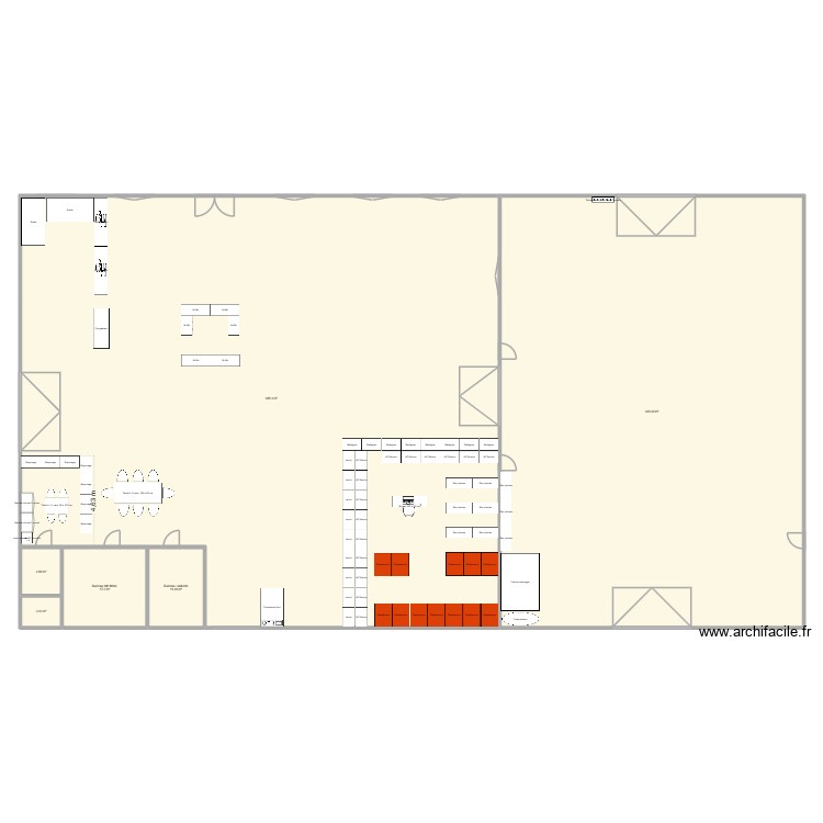 La ferme de Harz&eacute;. Plan de 0 pièce et 0 m2