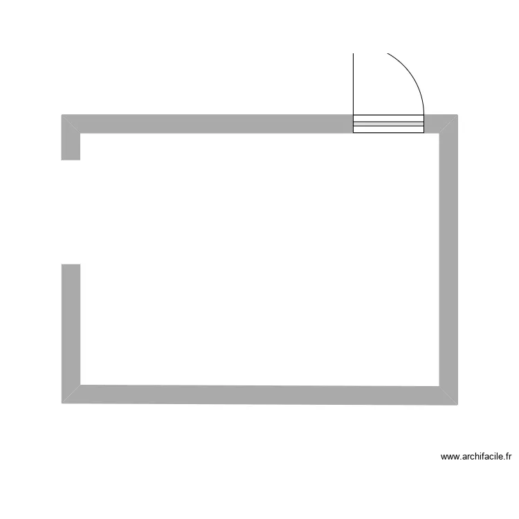 Garage planrupt. Plan de 