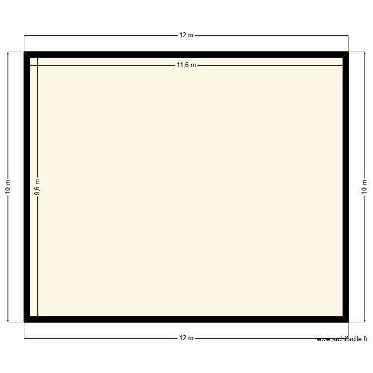 plan de terrain 12mx10m Client 48 71 15 18. Plan de 