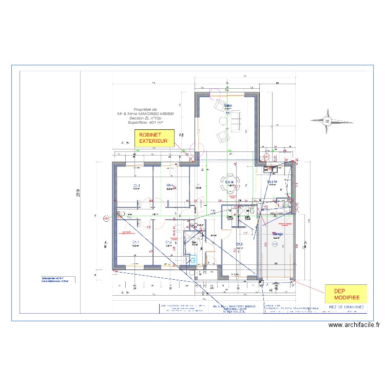 makosso. Plan de 0 pièce et 0 m2