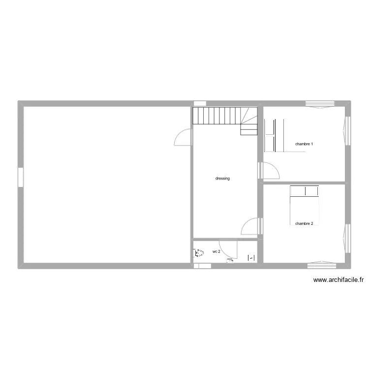 antoine jacky 1er etage. Plan de 