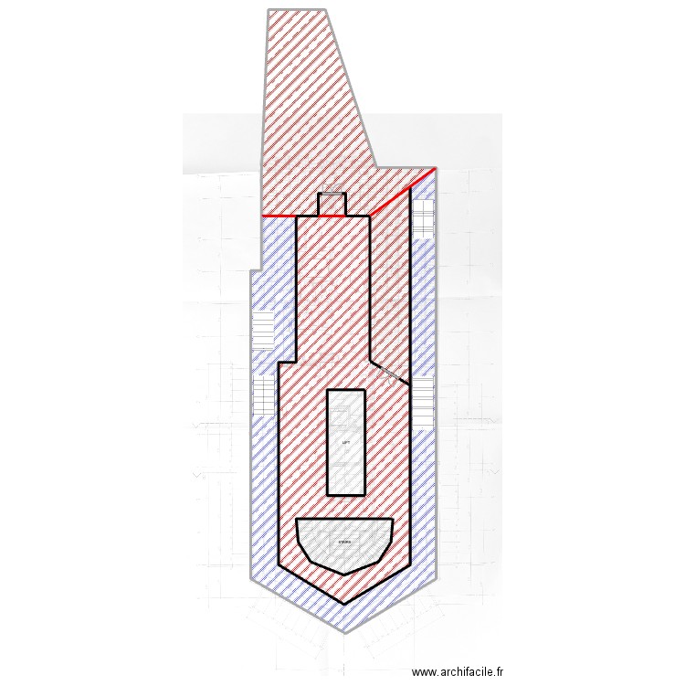 Implant Sphinx Observatory Rep Public 3. Plan de 7 pièces et 1019 m2