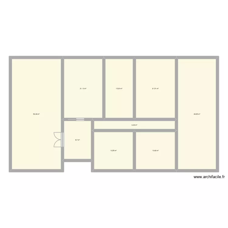 PROJ 1. Plan de 9 Pièces et 191 m² PROJ 1. Plan de 9 Pièces et 191 m²