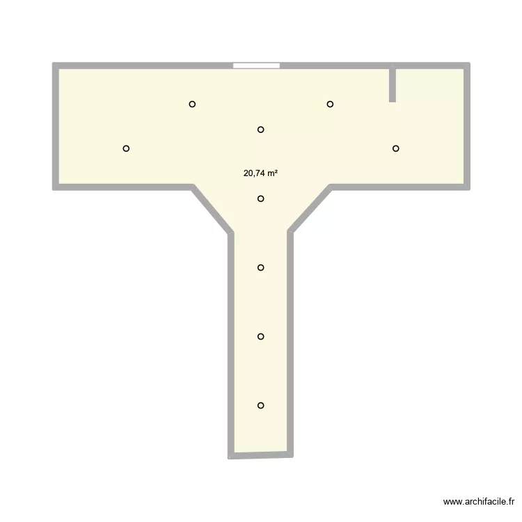 spots patio. Plan de spots patio. Plan de