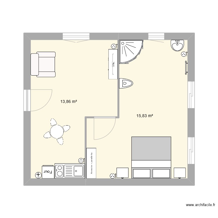 mp8. Plan de 0 pièce et 0 m2