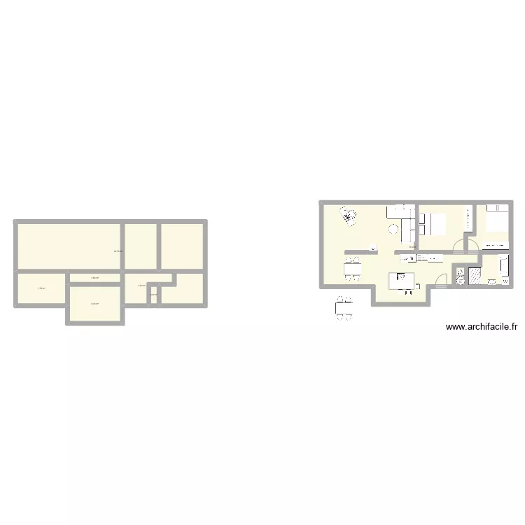 PLAN APPARTEMENT GUILLESTRE. Plan de 
