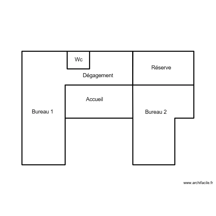 QUIMPER LEBERRE DOMINIQUE. Plan de 