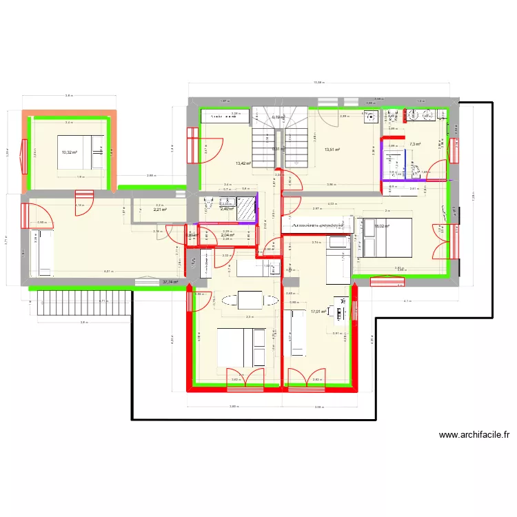 Berlioz Rdc. Plan de 