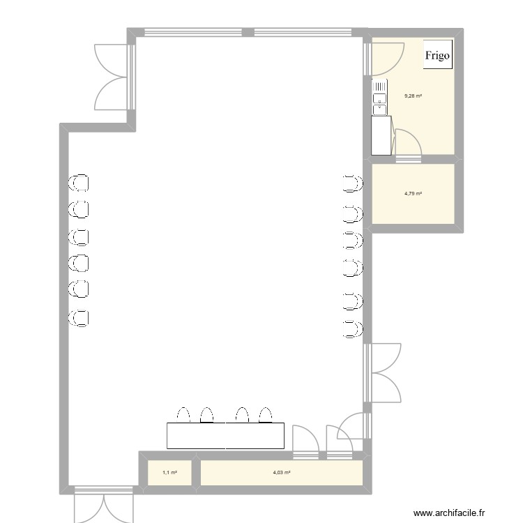 salle &eacute;lection 2026. Plan de 0 pièce et 0 m2
