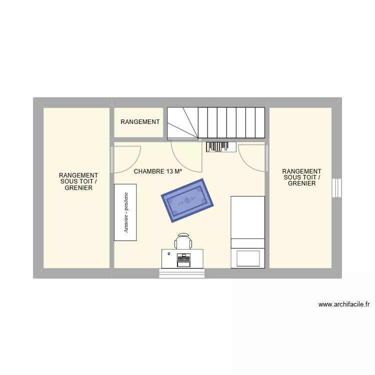 2ème ETAGE BIENHEUREUX. Plan de 5 et 30 m² 2ème ETAGE BIENHEUREUX. Plan de 5 et 30 m²