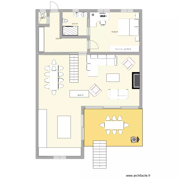 Sous-Sol. Plan de 5 et 98 m² Sous-Sol. Plan de 5 et 98 m²