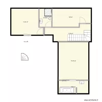 appartement wc douche en CARRE