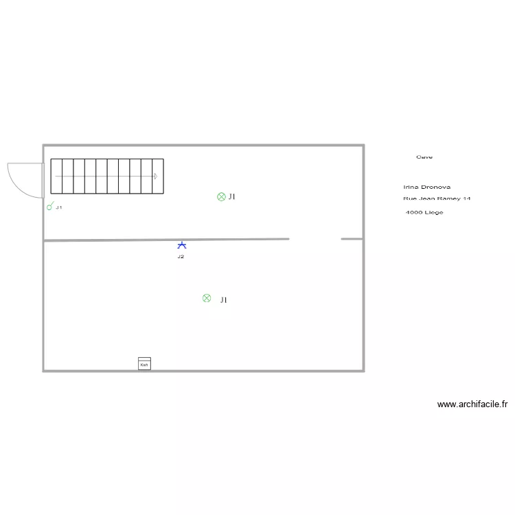 cave 22. Plan de cave 22. Plan de