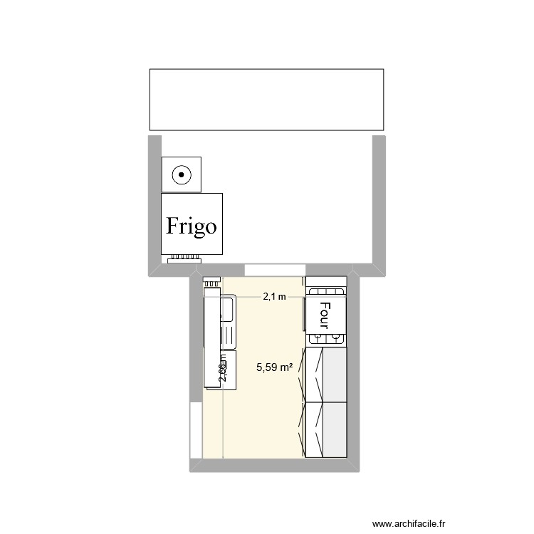 cuisine. Plan de 0 pièce et 0 m2