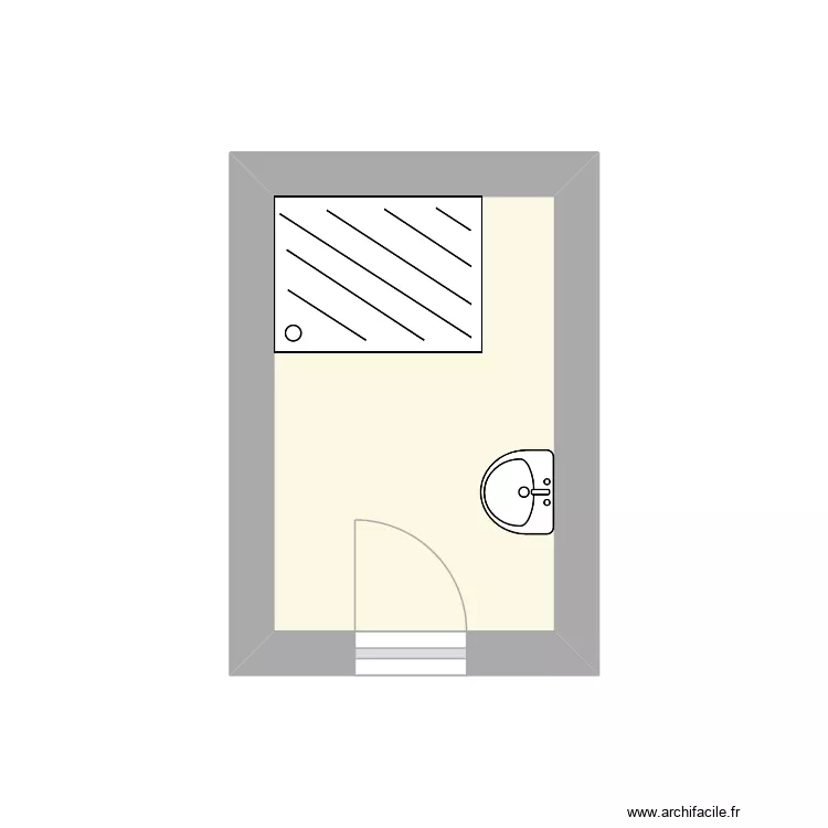 BAURI rénové. Plan de 1 et 4 m² BAURI rénové. Plan de 1 et 4 m²