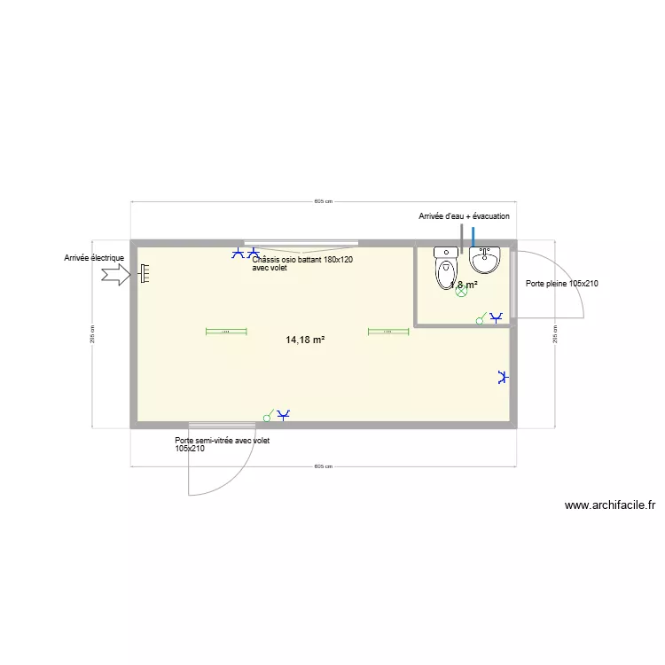 Plan Michael ANDRIN. Plan de 