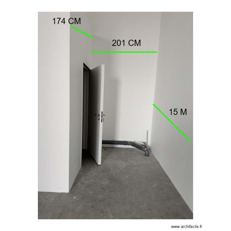 DEVANT ZONE TEMPEREE . Plan de 0 pièce et 0 m2