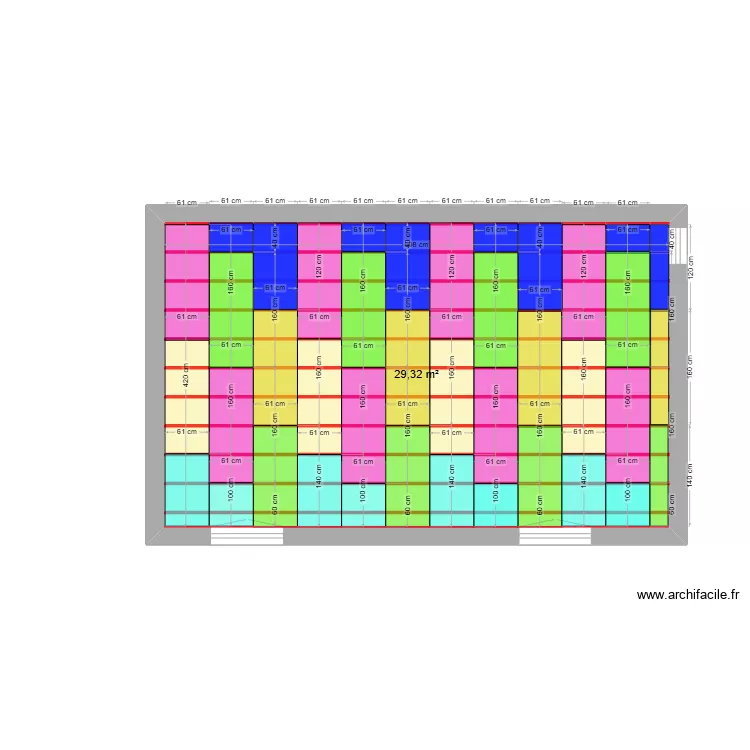 plan plancher dalles. Plan de 