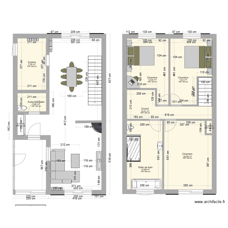 st fargeau maison rafa. Plan de 0 pièce et 0 m2