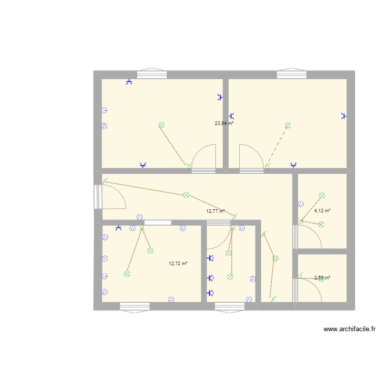 Maison ANRION. Plan de 0 pièce et 0 m2