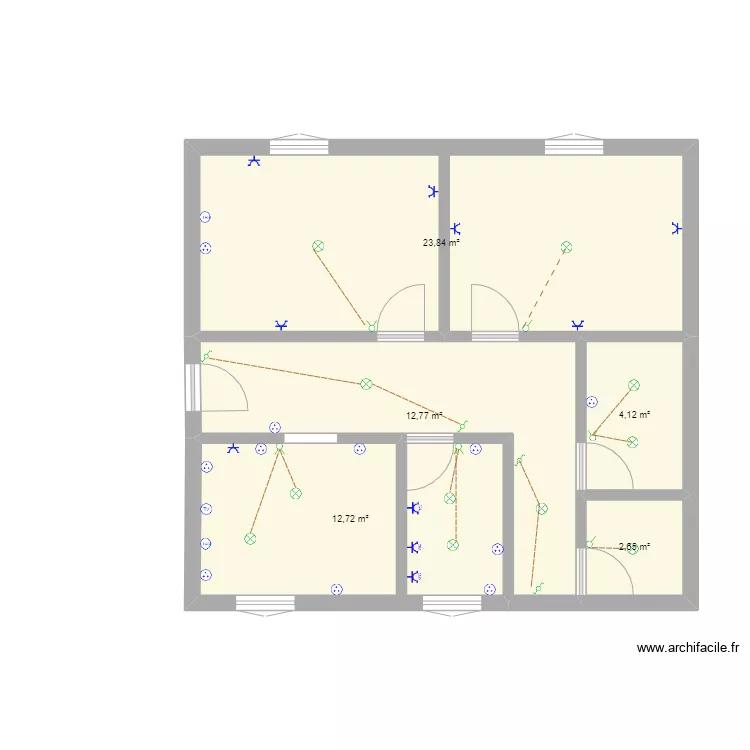 Maison ANRION. Plan de Maison ANRION. Plan de